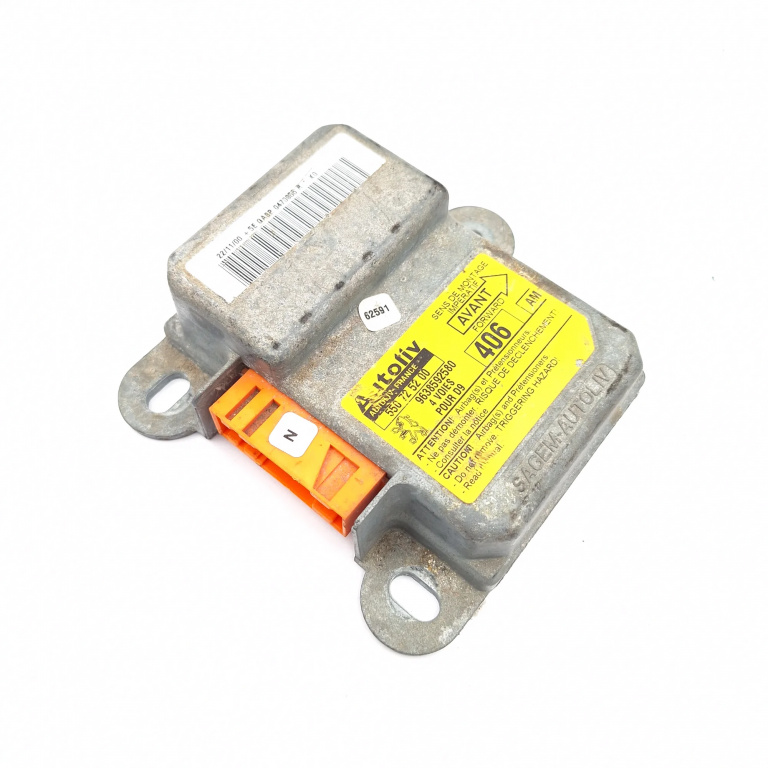 Centralina Airbag Peugeot 406 1995 - 2004 9638592580, 550725200, 62591, 5EGA8P, 0470855A