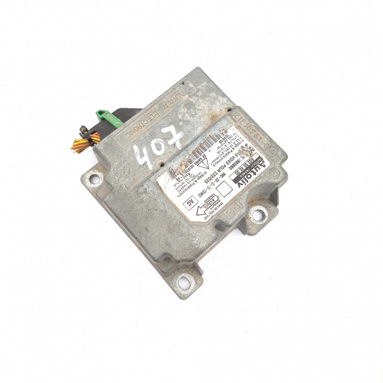 Centralina Airbag Peugeot 407 2004-2011 9655880880, 216102810A, 603554600, Rbgd2C10Cem00, 5Egamg0219701X, 216216784A Autoliv