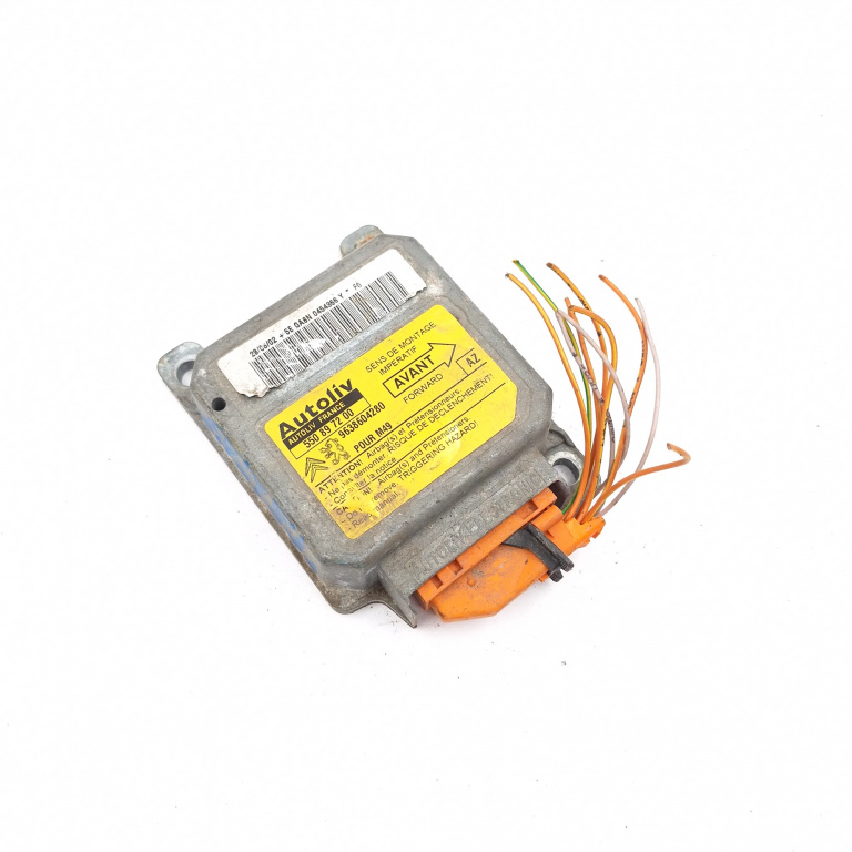 Centralina Airbag Peugeot Partner 1 1996-2013 1.9 D Motorina 550897200, 9638604280, 5Ega8N, 0454366Y Autoliv