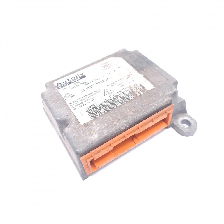 Centralina Airbag Peugeot Partner 1 1996-2013 9648938880, 602327600, Rbgacu3V06B, 5Ega7F0071284W Autoliv