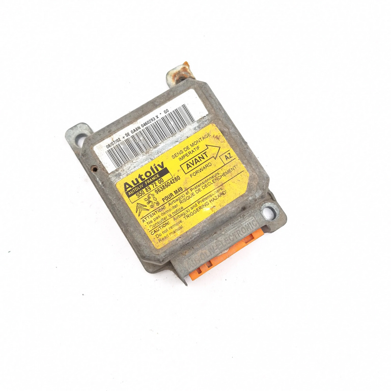 Centralina Airbag Peugeot PARTNER 1 1996 - 2013 550897200, 9638604280, 5EGA8N0460293X