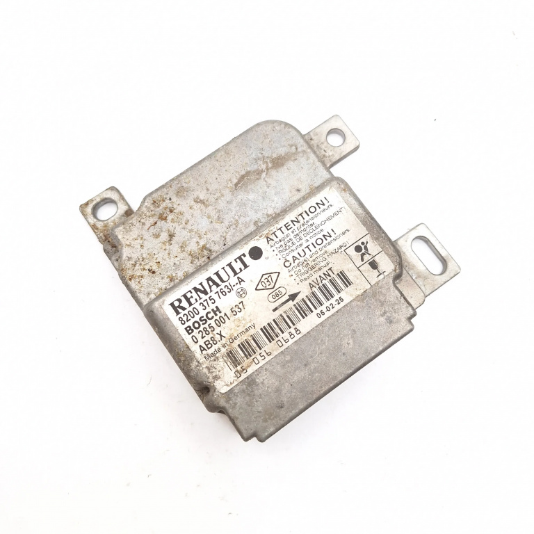 Centralina Airbag Renault CLIO 2 / SYMBOL 1 1998 - 2008 8200375763A, 0285001537, KBEX290353, 050560688