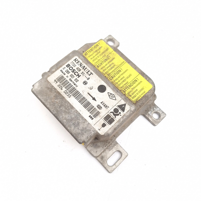 Centralina Airbag Renault CLIO 2 / SYMBOL 1 1998 - 2008 7700428311B, 0285001312, 992260235, KB8O085145