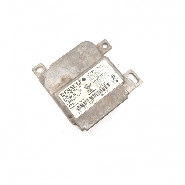 Centralina Airbag Renault CLIO 2 / SYMBOL 1 1998 - 2008 8200375761, 8200375761A, 0285001157, 051795925