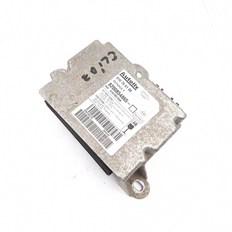 Centralina Airbag Renault CLIO 3 2005 - 2012 8200854865, 610796100, 610795700A, 609221400, 1035D4B3702, 609221300A, 33007, 609223500A