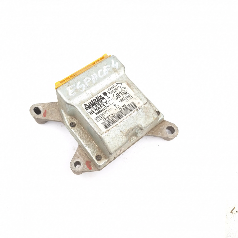 Centralina Airbag Renault ESPACE Mk4 2002 - 2014 603785500, 8200343321A, D296GV41768, 216190878C