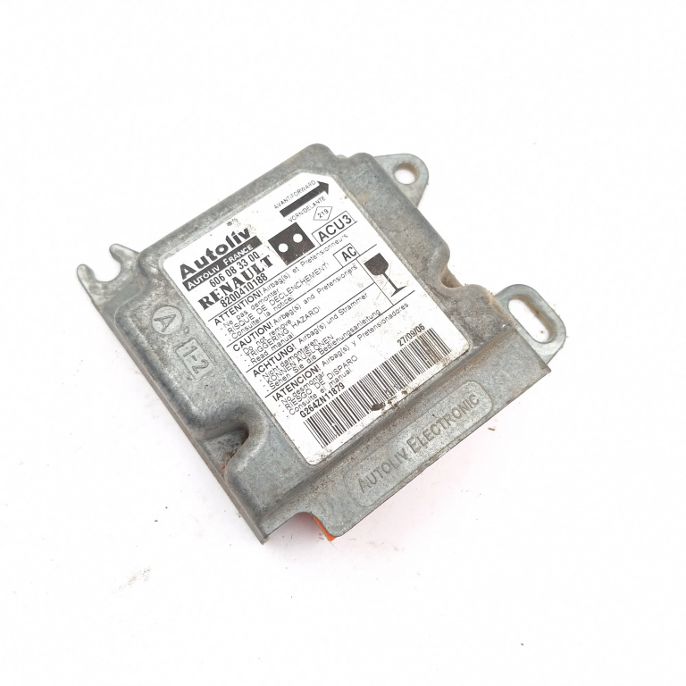 Centralina Airbag Renault KANGOO (KC) 1997 - 2007 8200410188, 606083300, G264ZN11879