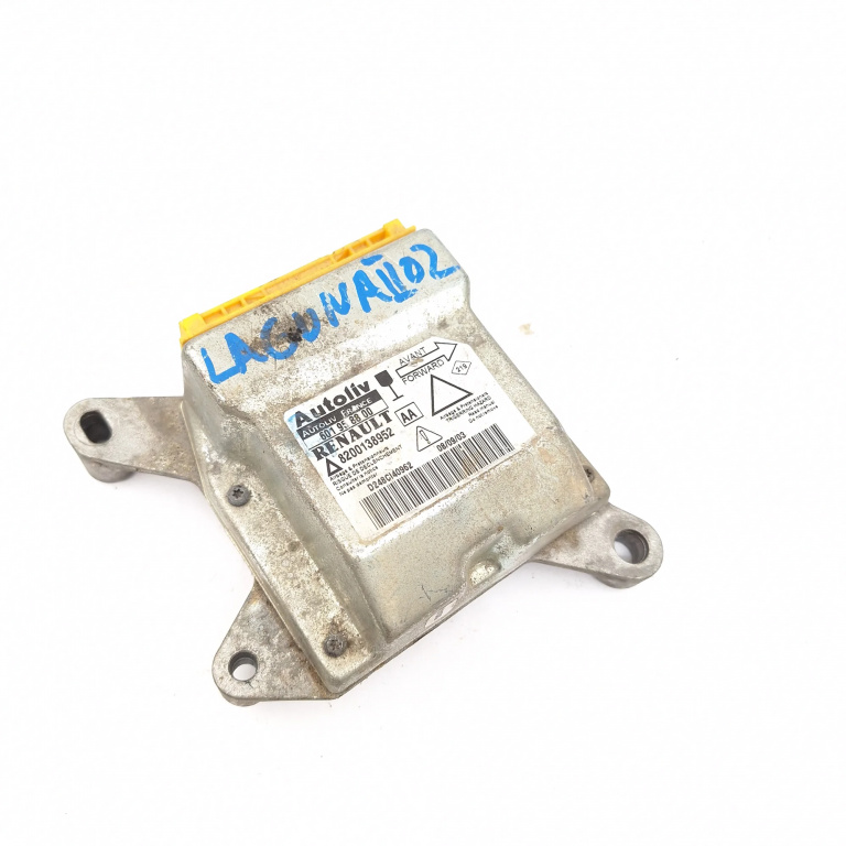 Centralina Airbag Renault LAGUNA 2 2001 - 2007 8200138952, 216190878C, 601958800, D248CI40962