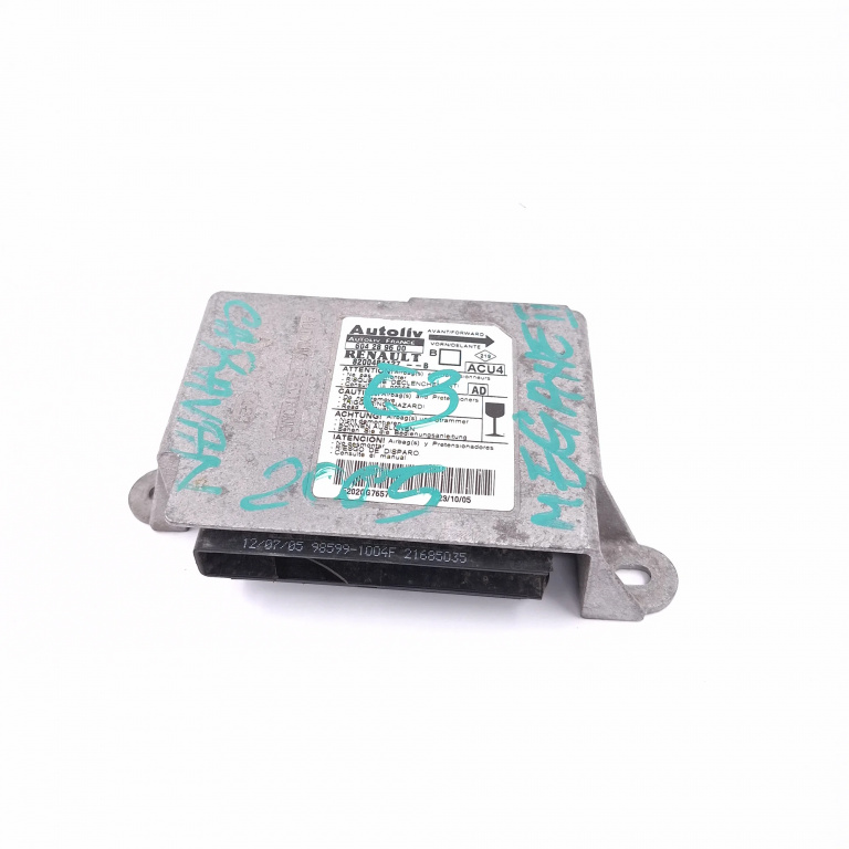 Centralina Airbag Renault MEGANE 2 2002 - 2010 604289600, 8200481127B, 985991004F, 21685035