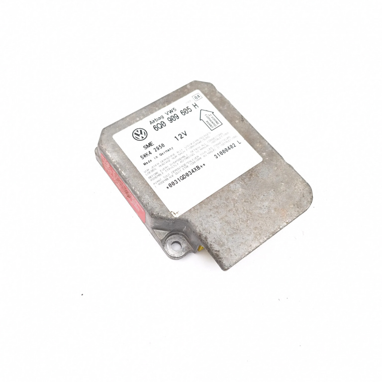 Centralina Airbag Skoda Fabia 1 1999-2007 6Q0909605H, 6Q0 909 605 H, 5Wk42950, 5Wk4 2950, 31000402L, 31000402 L, 0031Gd034Xb Siemens