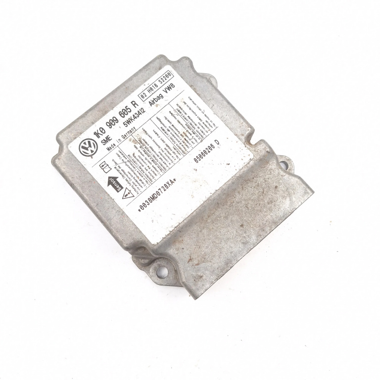 Centralina Airbag Skoda OCTAVIA 2 (1Z) 2004 - 2013 1K0909605R, 5WK43412, 02H018S2200, 05060206D, 0038MD0728XA