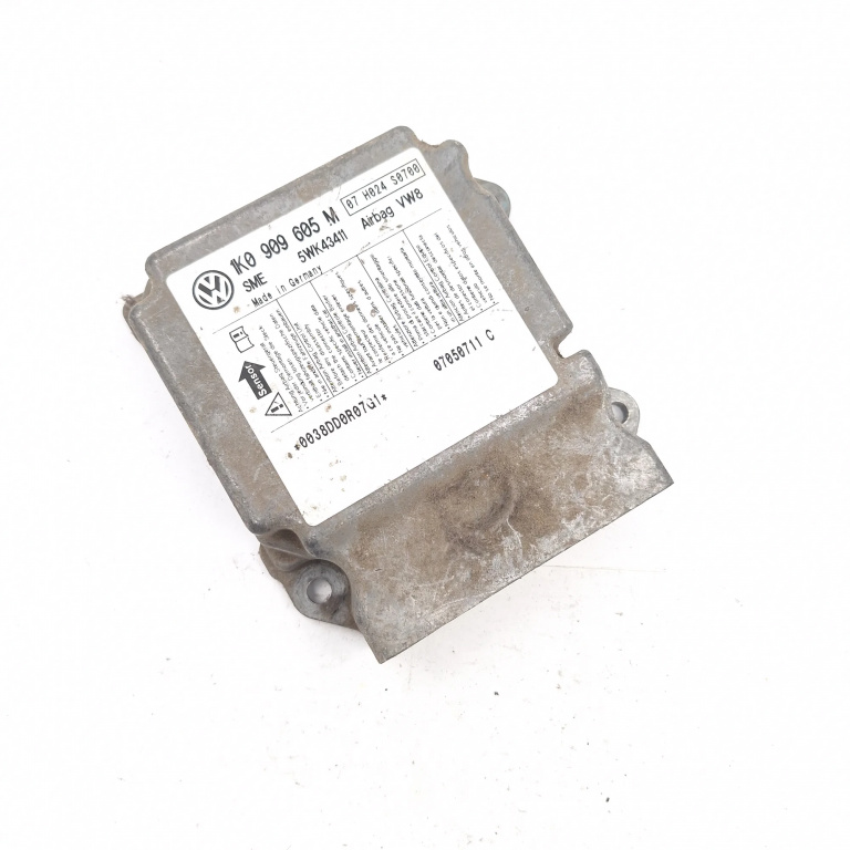 Centralina Airbag Skoda OCTAVIA 2 (1Z) 2004 - 2013 1K0909605M, 5WK43411, 07H024S0700, 07050711C, 0038DD0R07G1