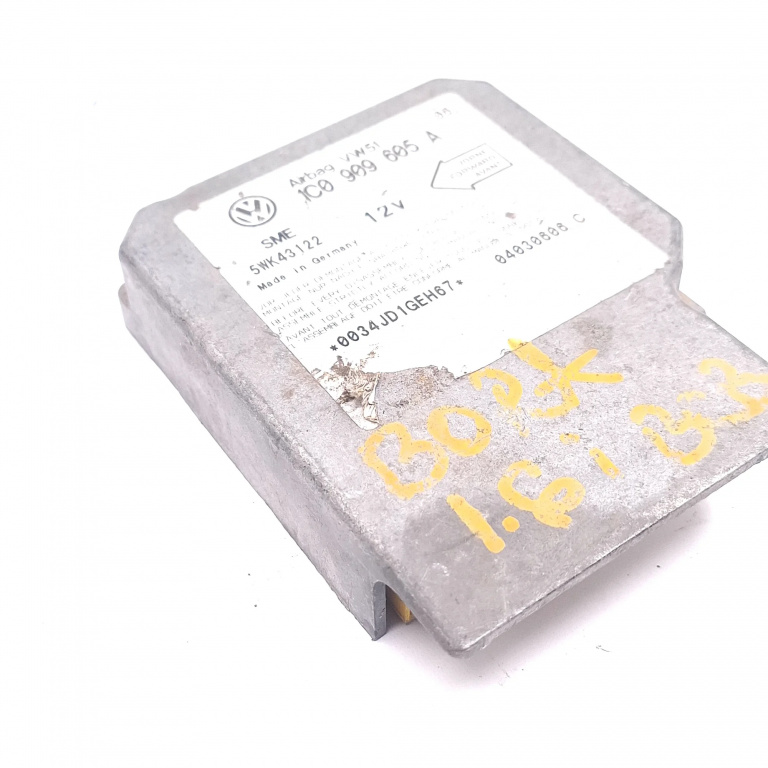Centralina Airbag Vw Bora (1J) 1998-2005 1.6 Benzina 1C0909605A, 5Wk43122, 04030606C, 0034Jd1Geh67
