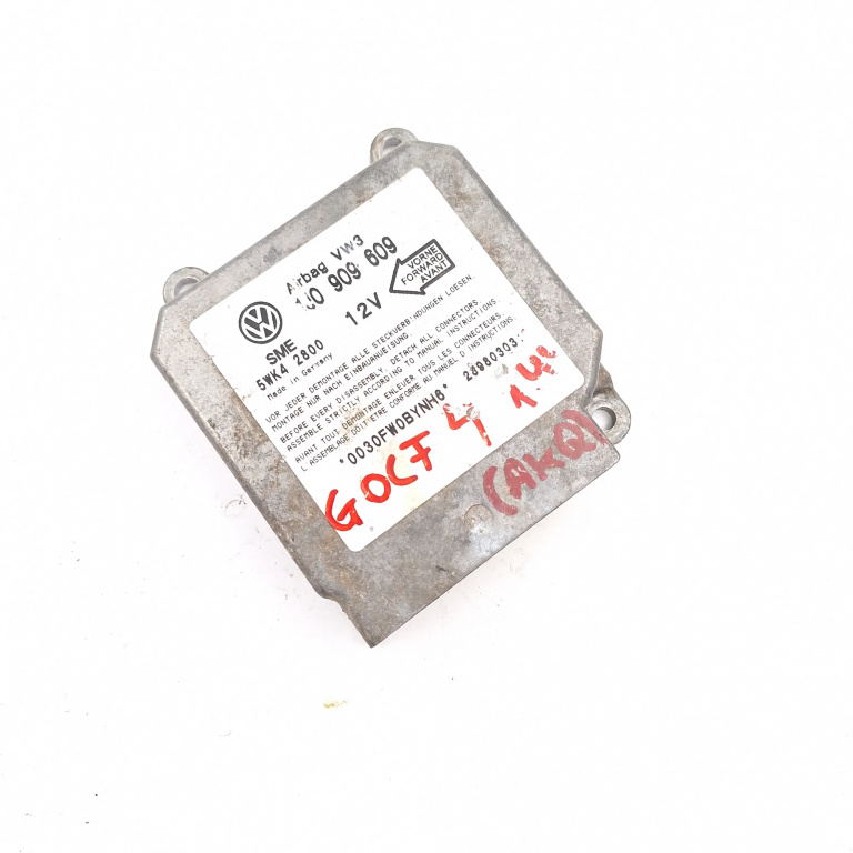 Centralina Airbag VW GOLF 4 1997 - 2004 1J0909609, 5WK42800, 28980303, 0030FW0BYNH6