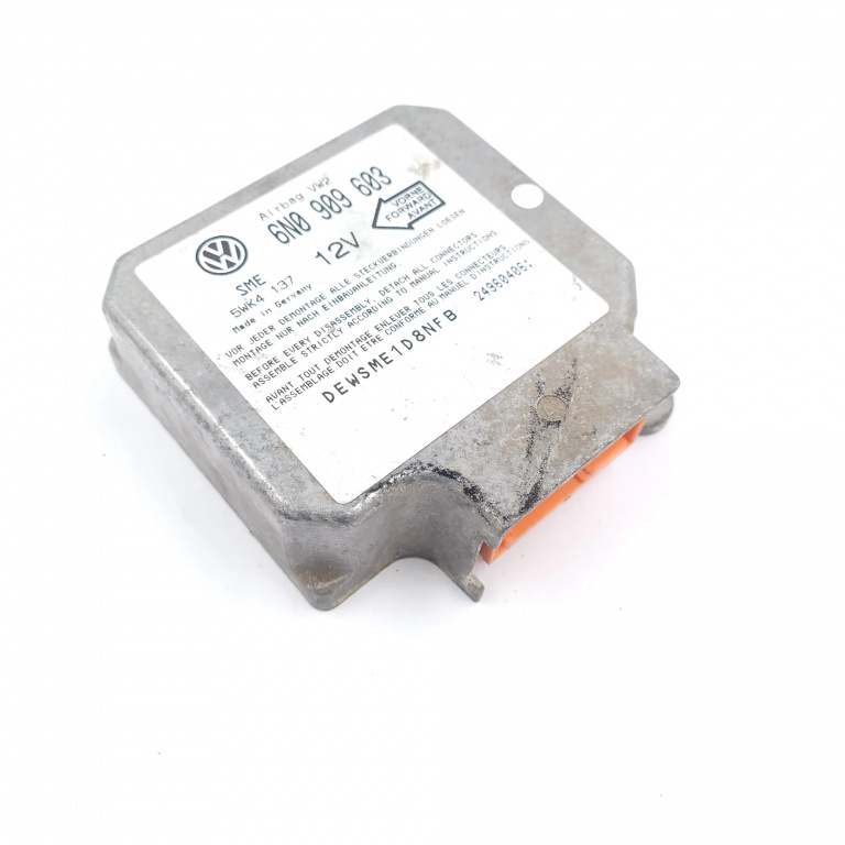 Centralina Airbag Vw Golf 4 1997-2004 6N0909603, 5Wk4137, 24960406, Dewsme1D8Nfb