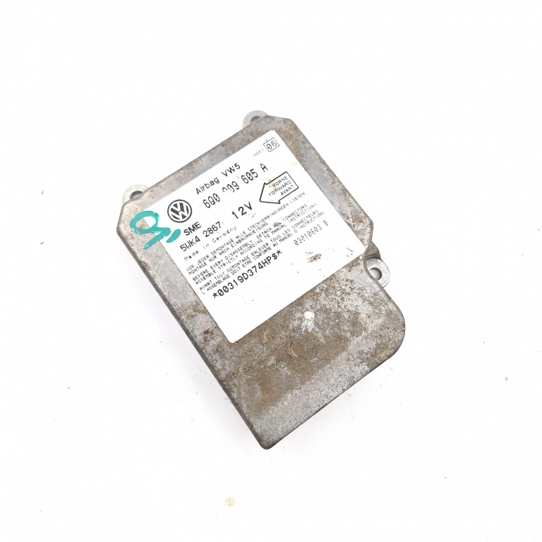 Centralina Airbag Vw Golf 4 1997-2004 6Q0909605A, 5Wk42867, 03010603B, 00319D374Hps