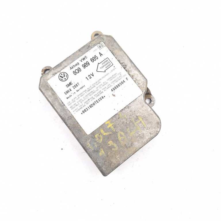 Centralina Airbag VW GOLF 4 1997 - 2004 6Q0909605A, 5WK42867, 49990304F, 0319D0TEXV4
