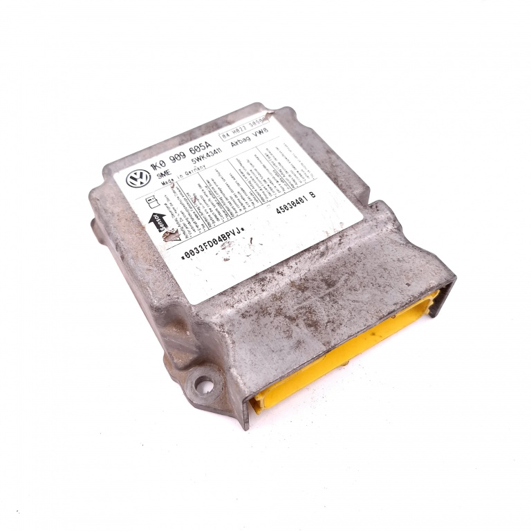 Centralina Airbag Vw Golf 5 2003-2009 1K0909605A, 5Wk43411, 04H022S0500, 45030401B