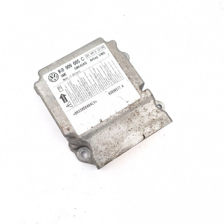 Centralina Airbag VW GOLF 5 2003 - 2009 1K0909605C, 5WK43413, 02050217A, 0033HD0494LV, 02H013S2100