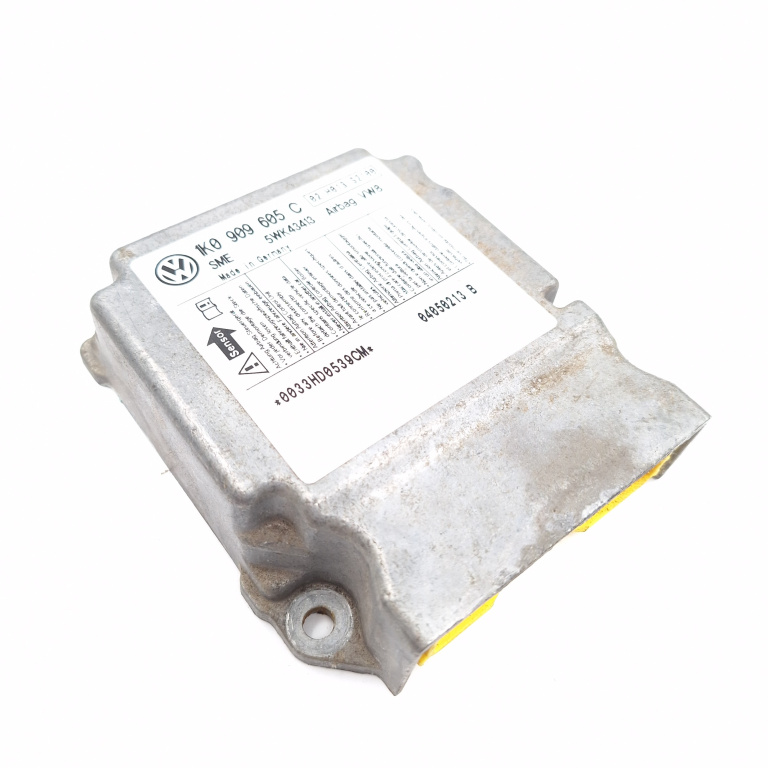 Centralina Airbag VW GOLF 5 2003 - 2009 1K0909605C, 1K0 909 605 C, 1K0909605, 02H013S2180, 02 H013 S2100, 5WK43413, 04050213B, 0033HD0539CM
