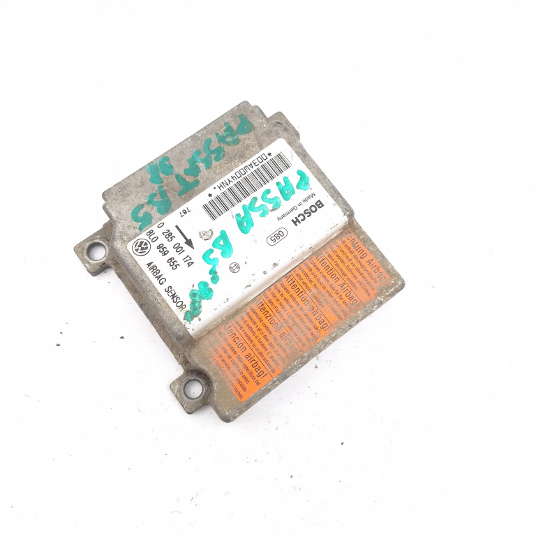 Centralina Airbag VW PASSAT B5, B5.5 1996 - 2005 0285001174, 8L0959655, 003AW004YNH, KB4V235940