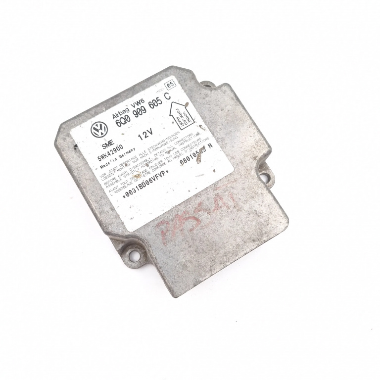 Centralina Airbag VW PASSAT B5, B5.5 1996 - 2005 6Q0909605C, 5WK42900, 08010505N, 0031BD06VFVP
