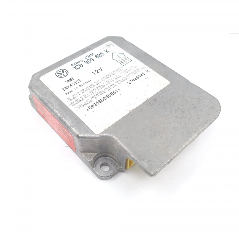 Centralina Airbag Vw Polo (9N, 9N3) 2002-2010 1C0909605K, 5Wk43125, 27020402H, 0035Sd05Ue6I