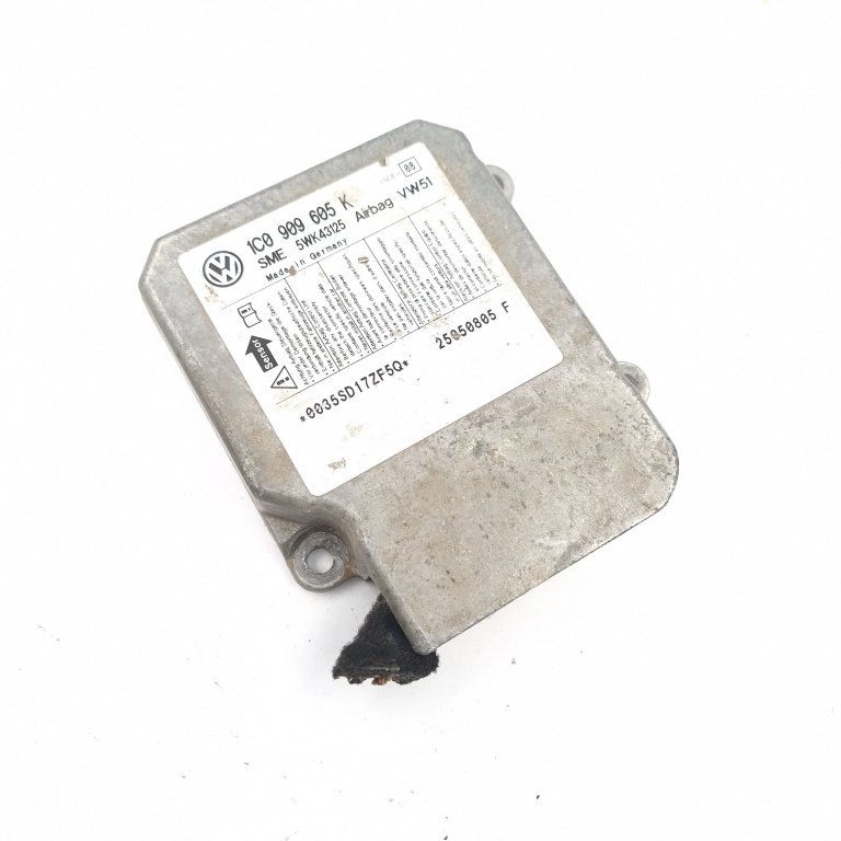 Centralina Airbag VW POLO (9N, 9N3) 2002 - 2010 1C0909605K, 5WK43125, 25050805F, 0035SD17ZF5Q