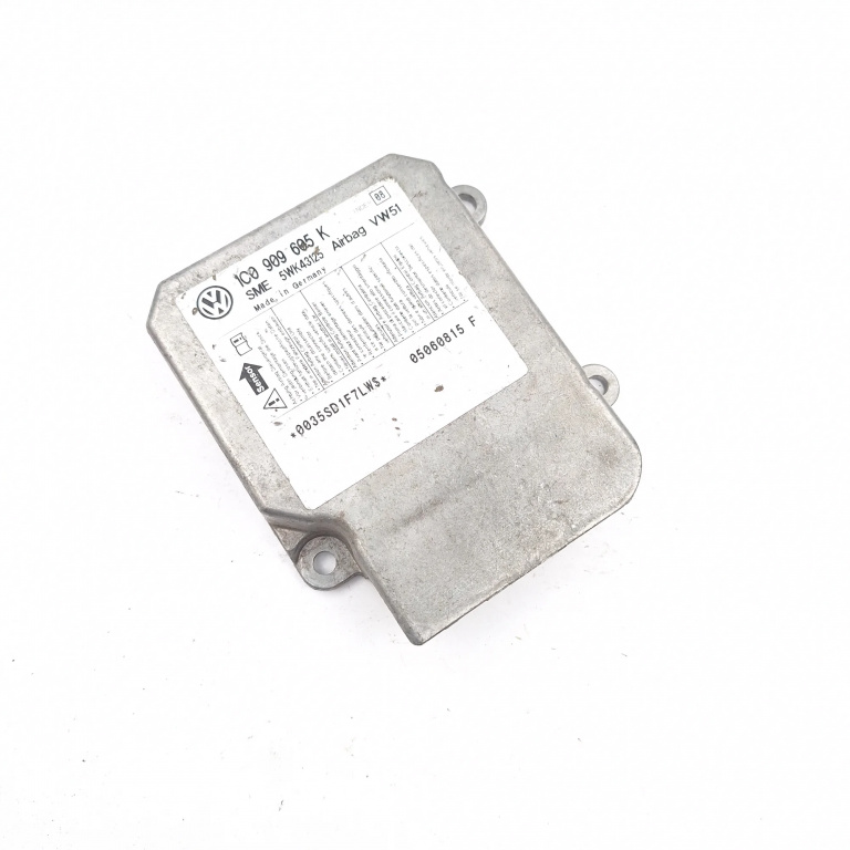 Centralina Airbag VW POLO (9N, 9N3) 2002 - 2010 1C0909605K, 5WK43125, 05060815F, 0035SD1F7LWS