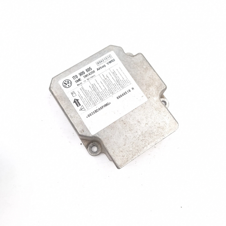 Centralina Airbag Vw Touran (1T) 2003-2010 1T0909605, 5Wk43150, 09040510H, 0035Bd06Phmg, 05H21S12 Sme