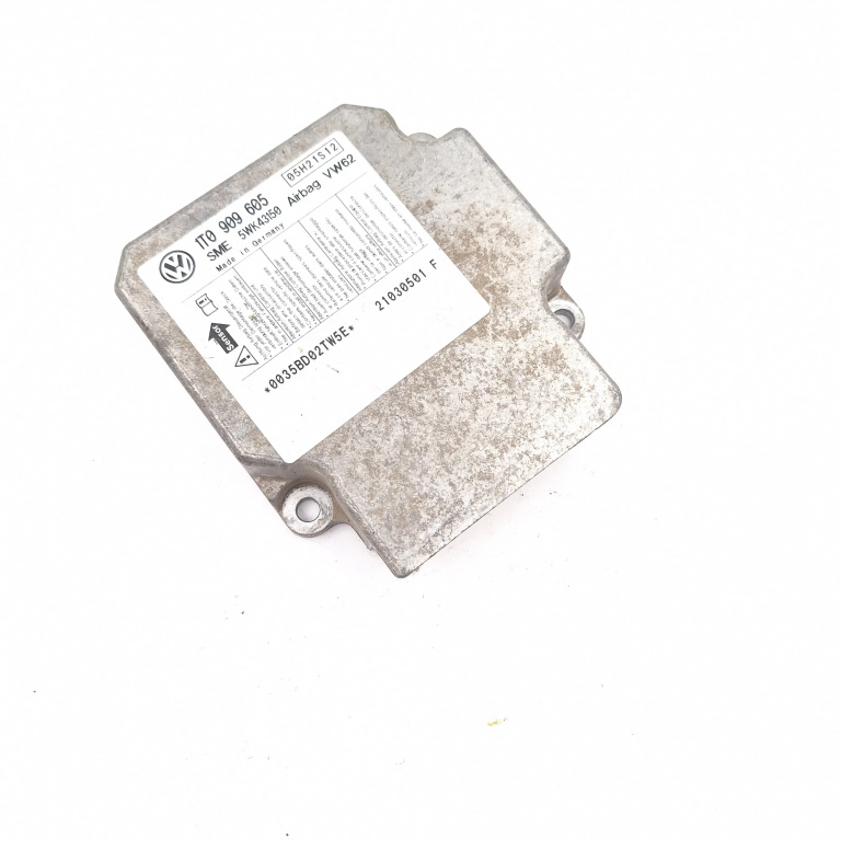 Centralina Airbag Vw Touran (1T) 2003-2010 1T0909605, 5Wk43150, 05H21S12, 21030501F, 0035Bd02Tw5E Sme