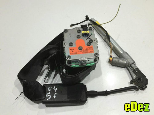 Centura de siguranta cu pretensioner stanga fata Citroen C4 Grand Picasso (2006-2010) 9654964477