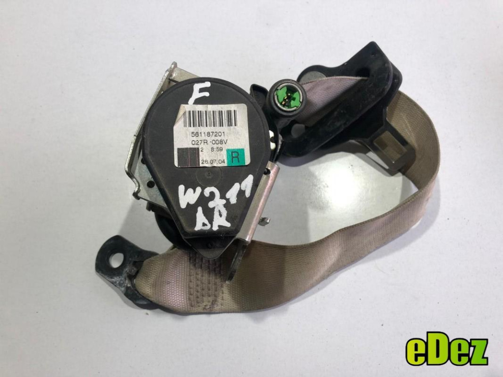 Centura de siguranta dreapta spate Mercedes E-Class (2002-2008) [W211] a2118600485
