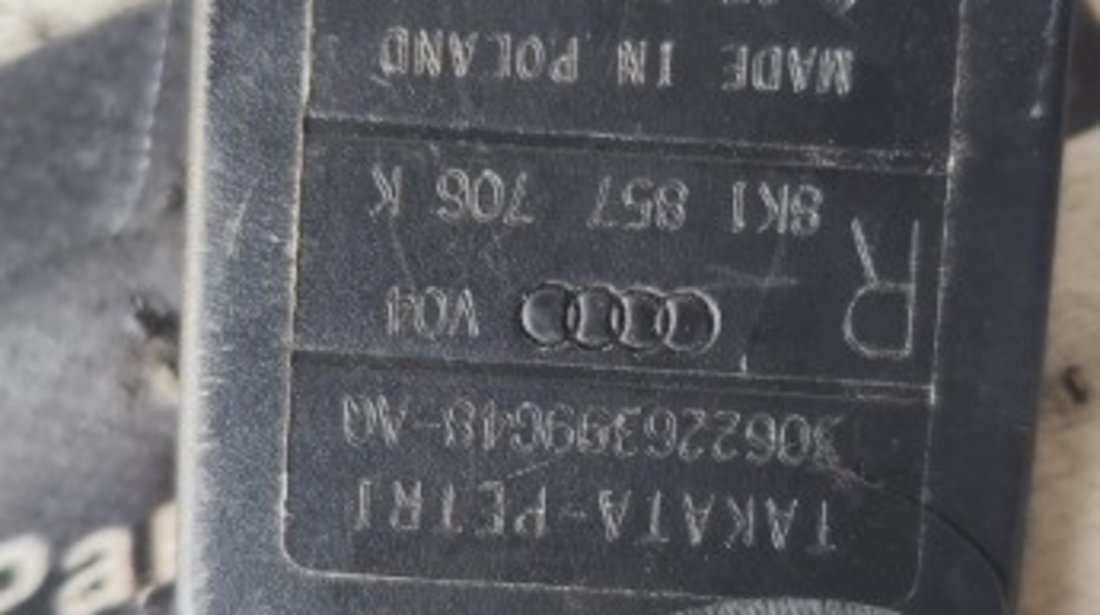 Centura dreapta fata Audi A4 A5 2.0 TDI cod motor CJC an 2012 cod 8K1857706K