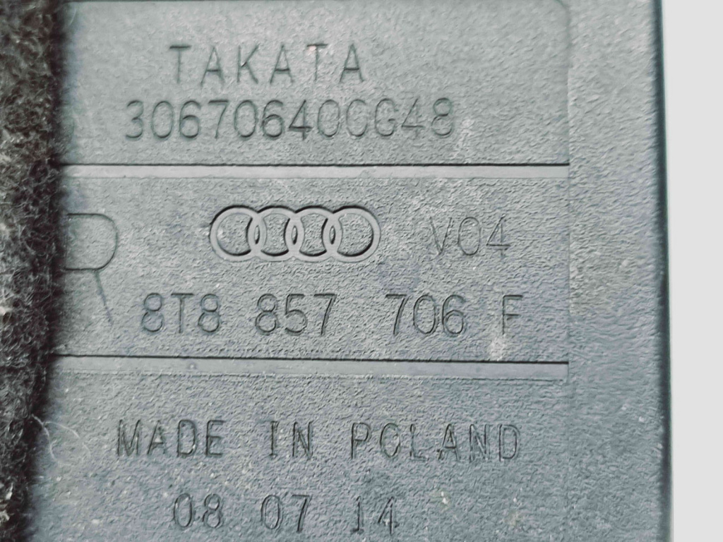 Centura dreapta fata Audi A5 Sportback (8TA) [Fabr 2009-2015] 8T8857706F