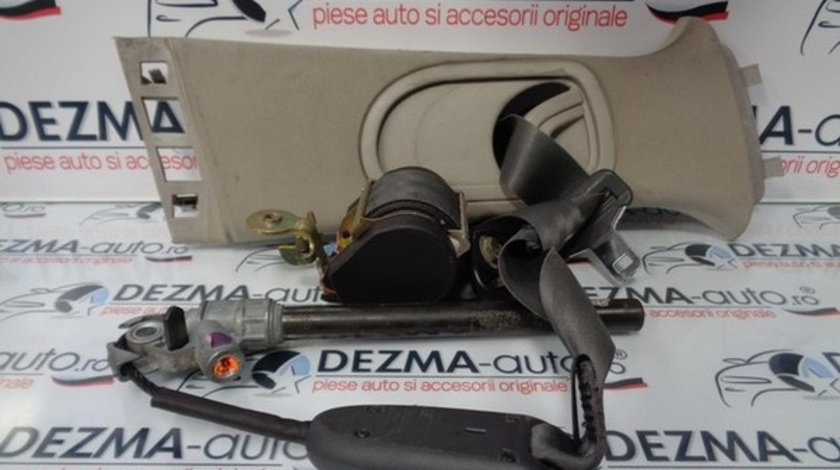 Centura dreapta fata cu capsa, 077350, Renault Megane 2, 2002-2008