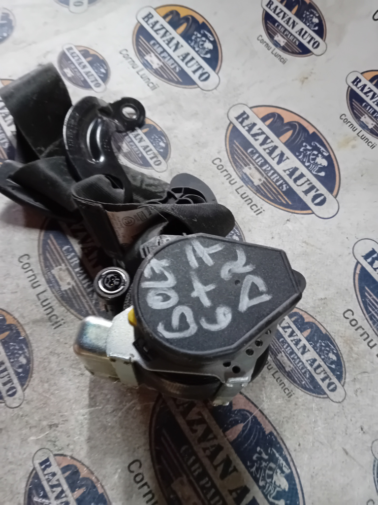 Centura dreapta fata cu capsa Volkswagen Golf 6 Plus 2010, 6184466A
