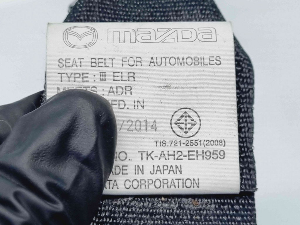Centura dreapta fata MAZDA 3 Fastback [Fabr 2003-2009] TK-AH2-EH959