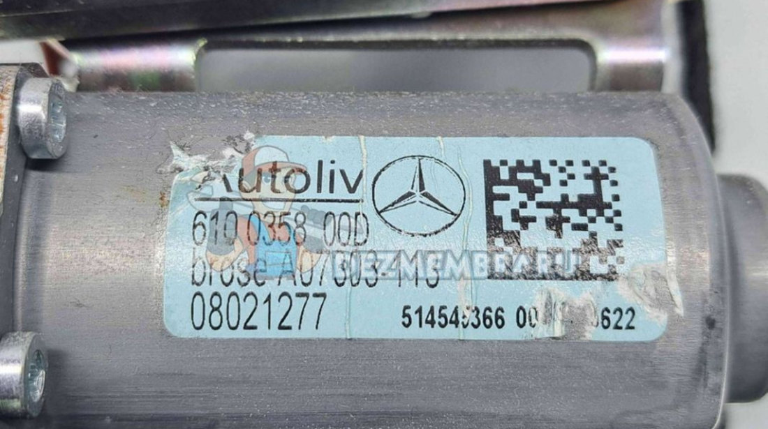 Centura dreapta fata Mercedes Clasa E (W207) Coupe [Fabr 2009-2012] 615416700 610035800D