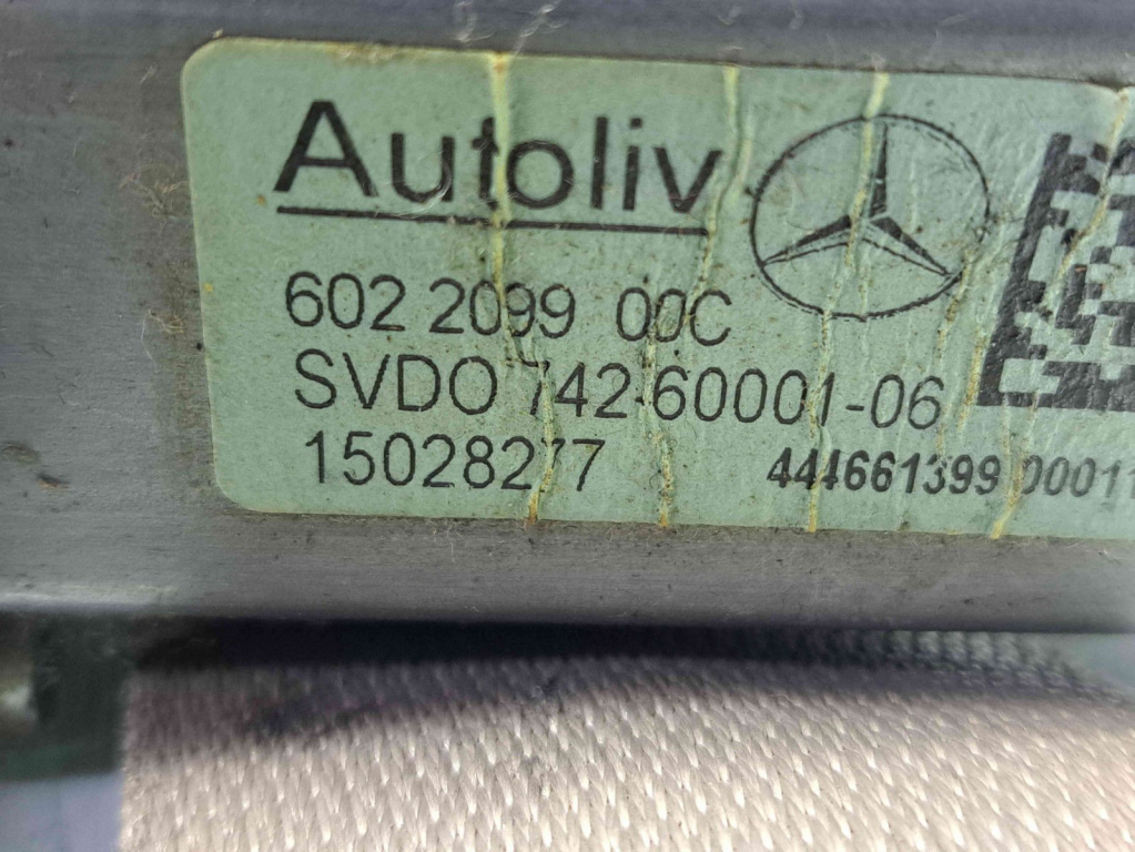 Centura dreapta fata Mercedes Clasa E (W211) [Fabr 2002-2009] 602209900C