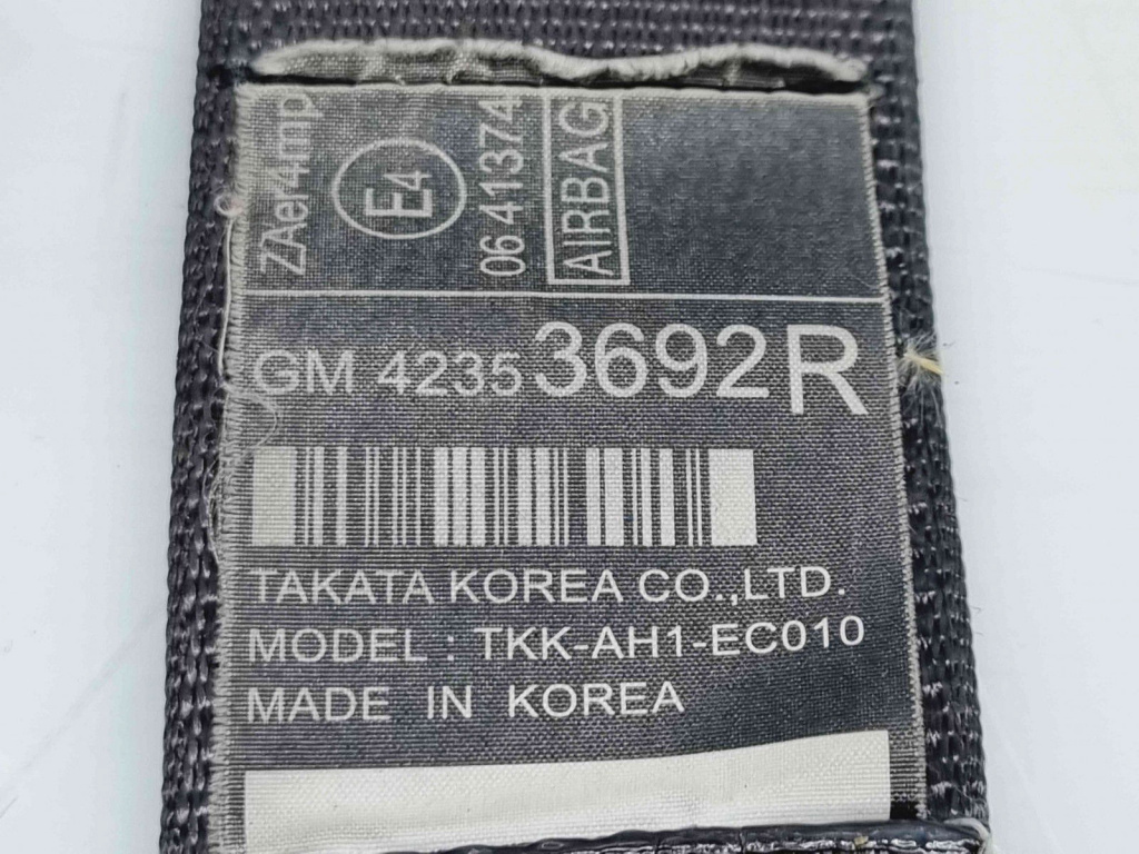 Centura dreapta fata Opel Mokka [Fabr 2012-2019] 42353692