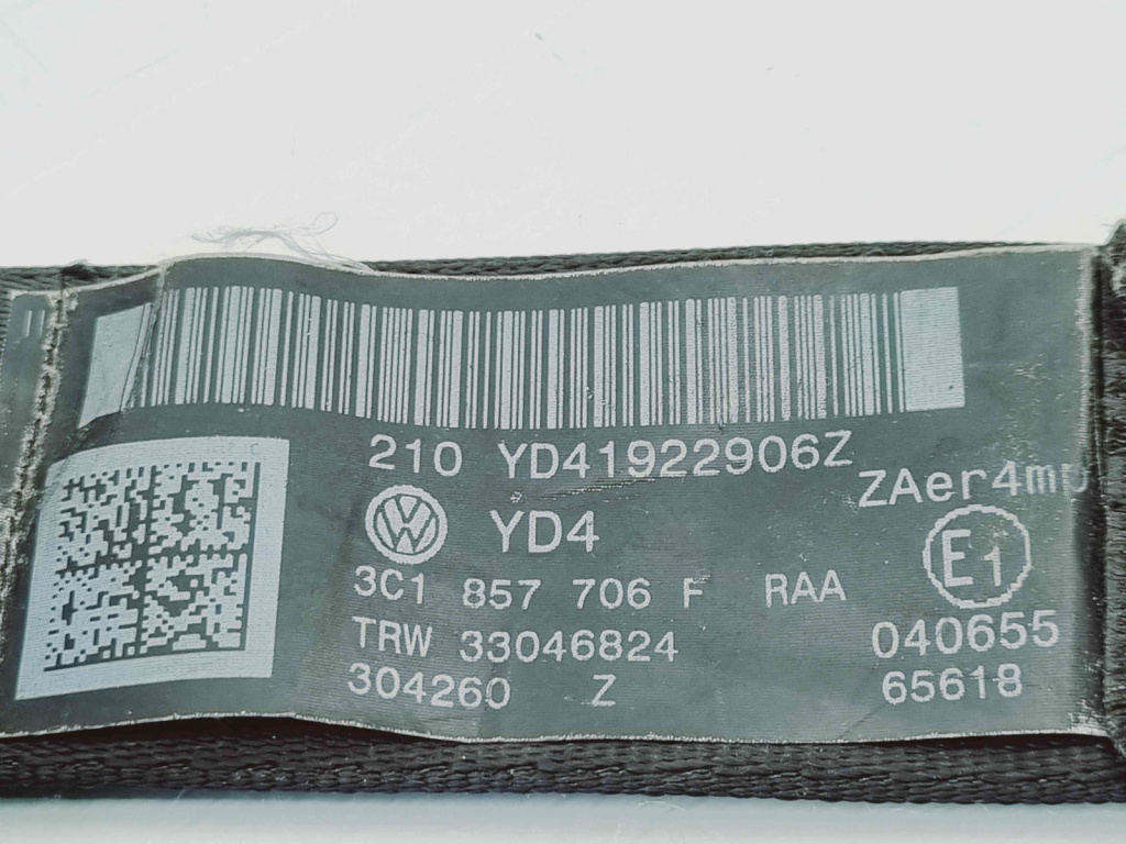 Centura dreapta fata Volkswagen Passat B6 Variant (3C5) [Fabr 2005-2010] 3C1857706F