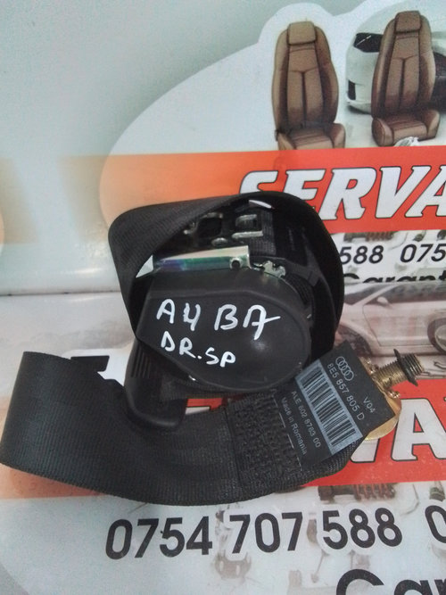 Centura dreapta spate Audi A4 (2004-2008) [8EC, B7] 2.0 Motorina 2007, 8E5857805D