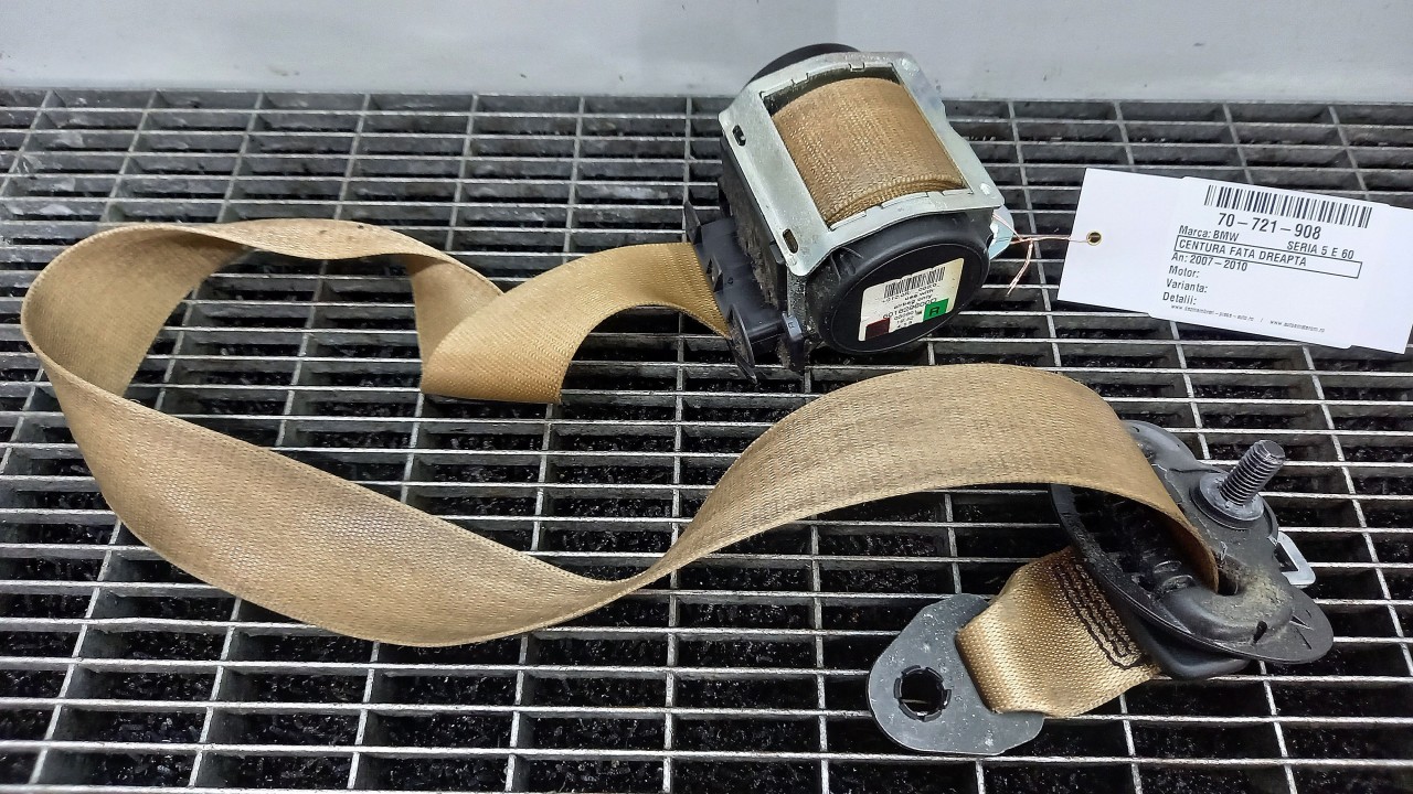 CENTURA FATA DREAPTA BMW SERIA 5 E 60 SERIA 5 E 60 - - (2007 2010)