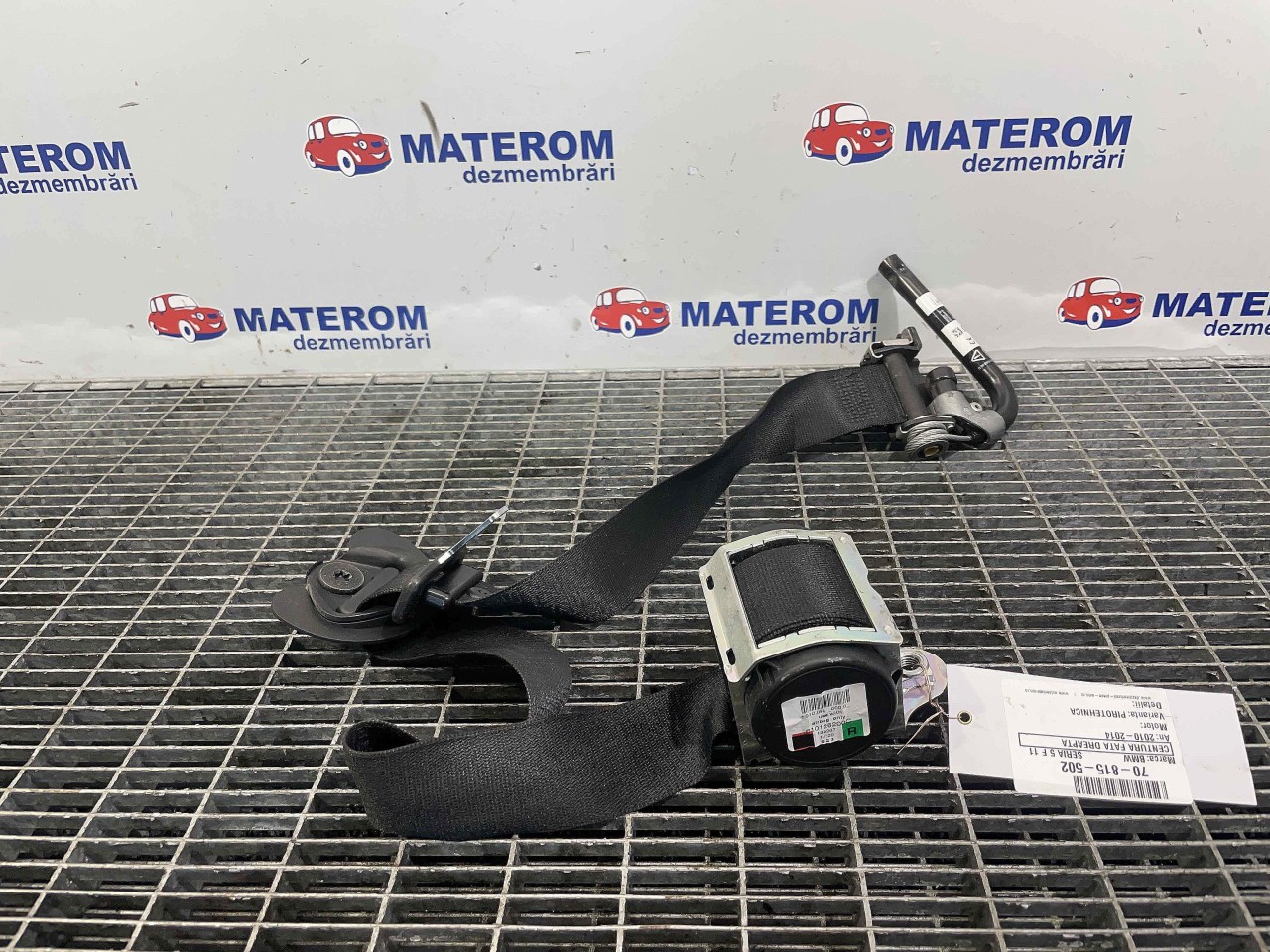 CENTURA FATA DREAPTA BMW SERIA 5 F 11 - - (2010 2014)