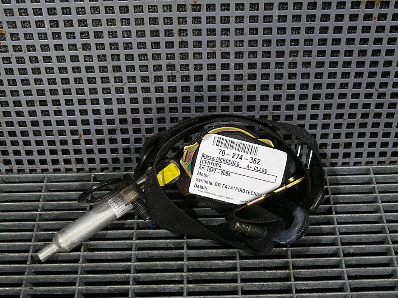 CENTURA FATA DREAPTA MERCEDES A-CLASS A-CLASS - - (1997 2004)
