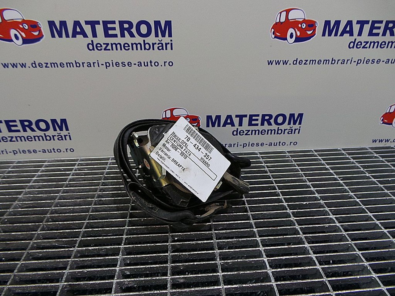 CENTURA FATA DREAPTA OPEL VIVARO VIVARO - - (2006 2014)