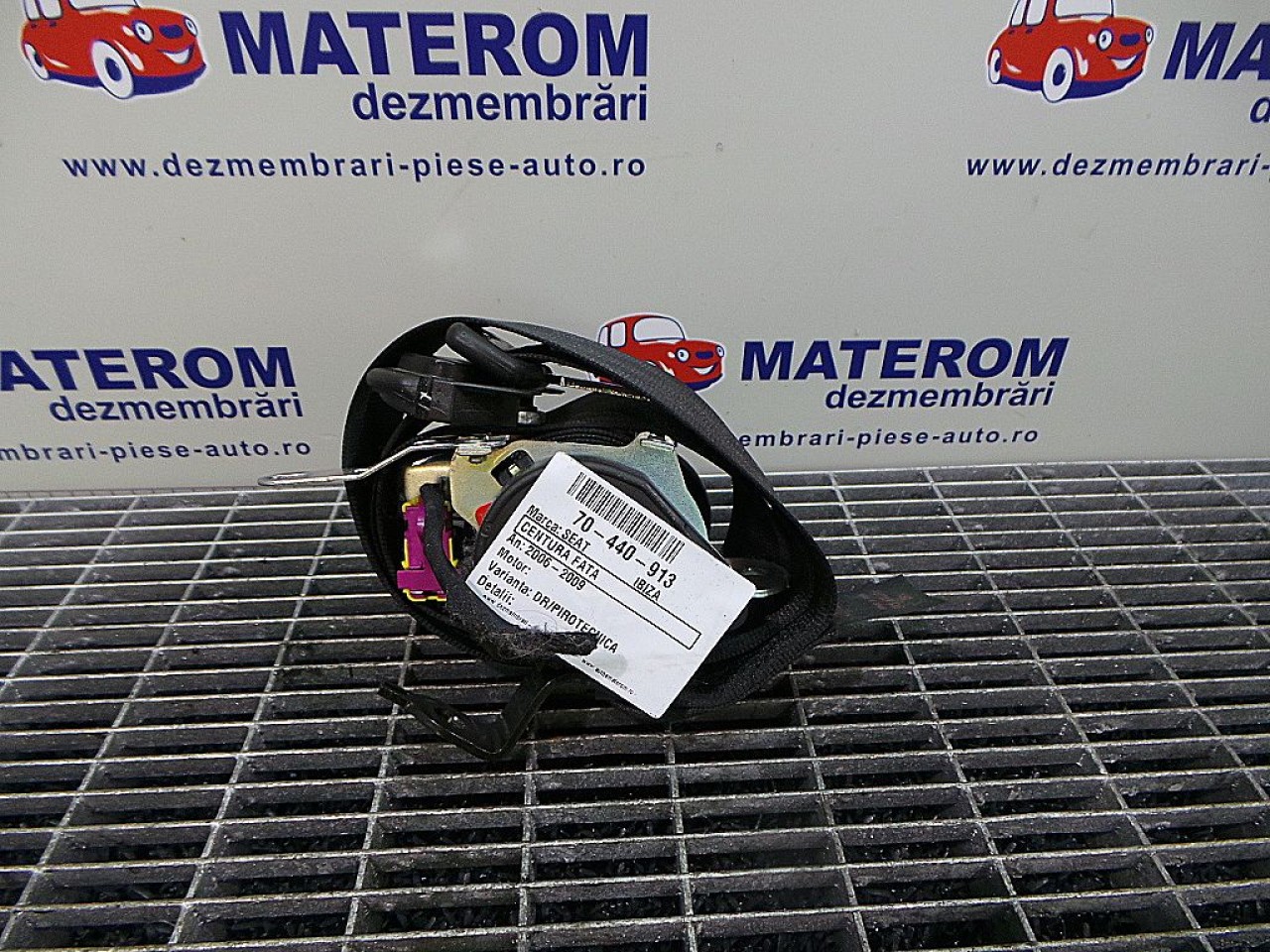CENTURA FATA DREAPTA SEAT IBIZA - - (2002 2009)
