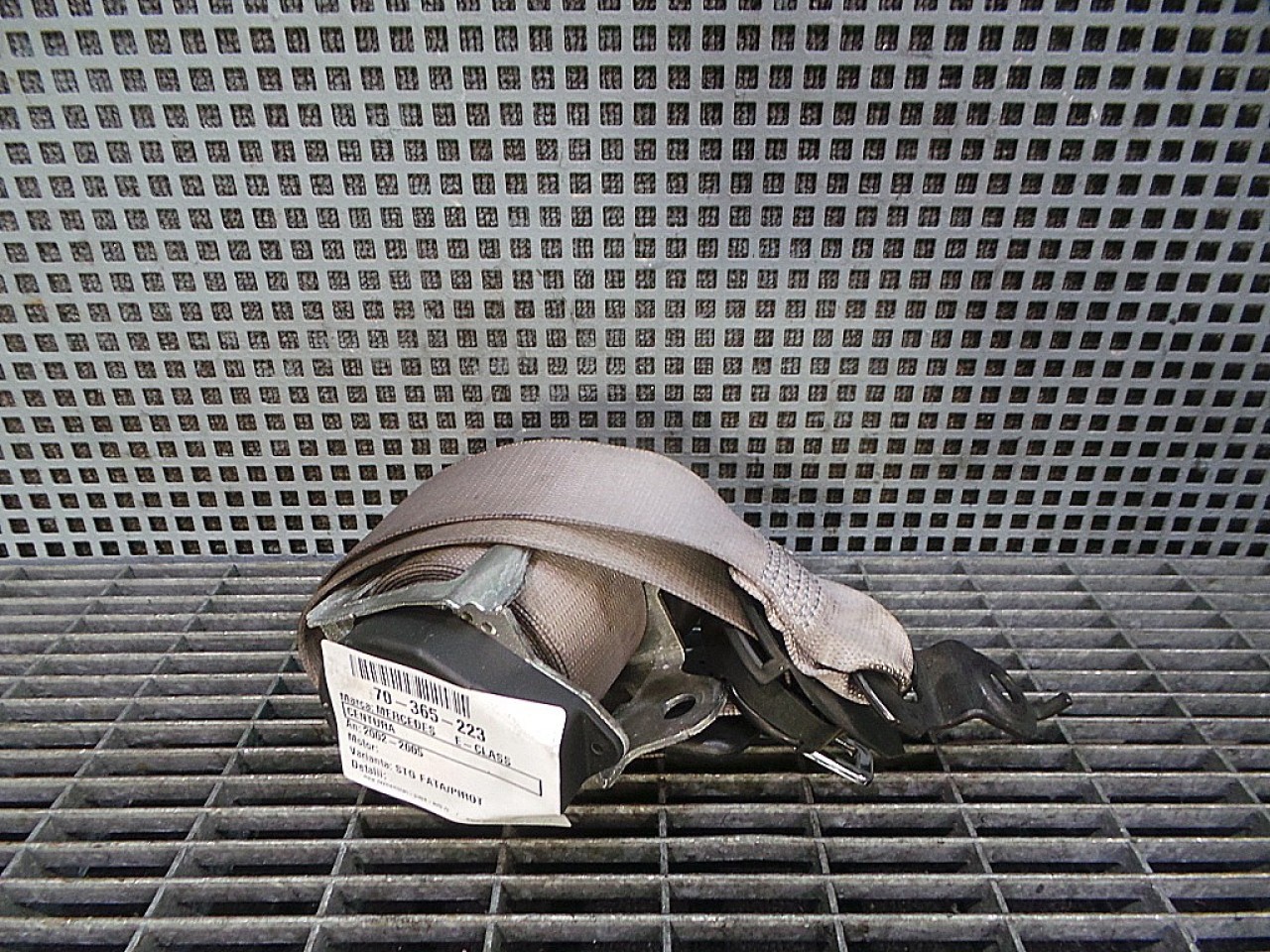 CENTURA FATA STANGA MERCEDES E-CLASS - - (2002 2006)