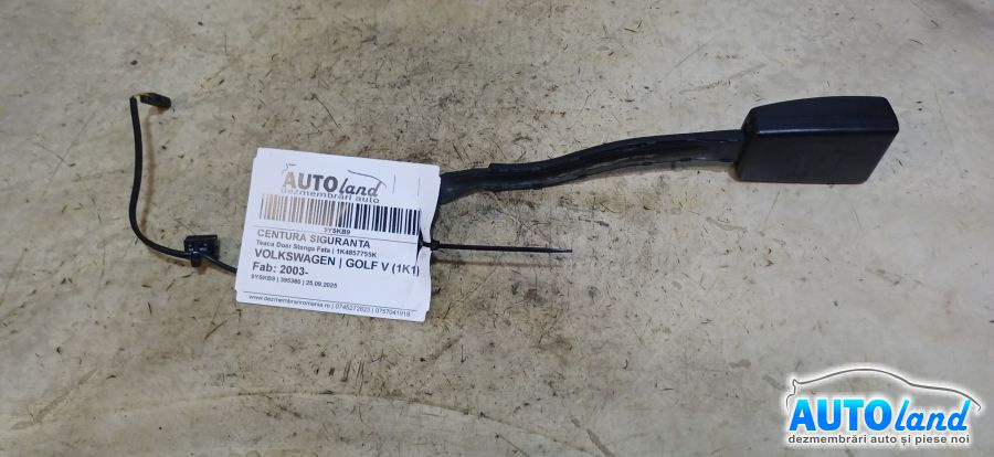 Centura Siguranta 1k4857755k Teaca Doar Stanga Fata Volkswagen GOLF V 1K1 2003